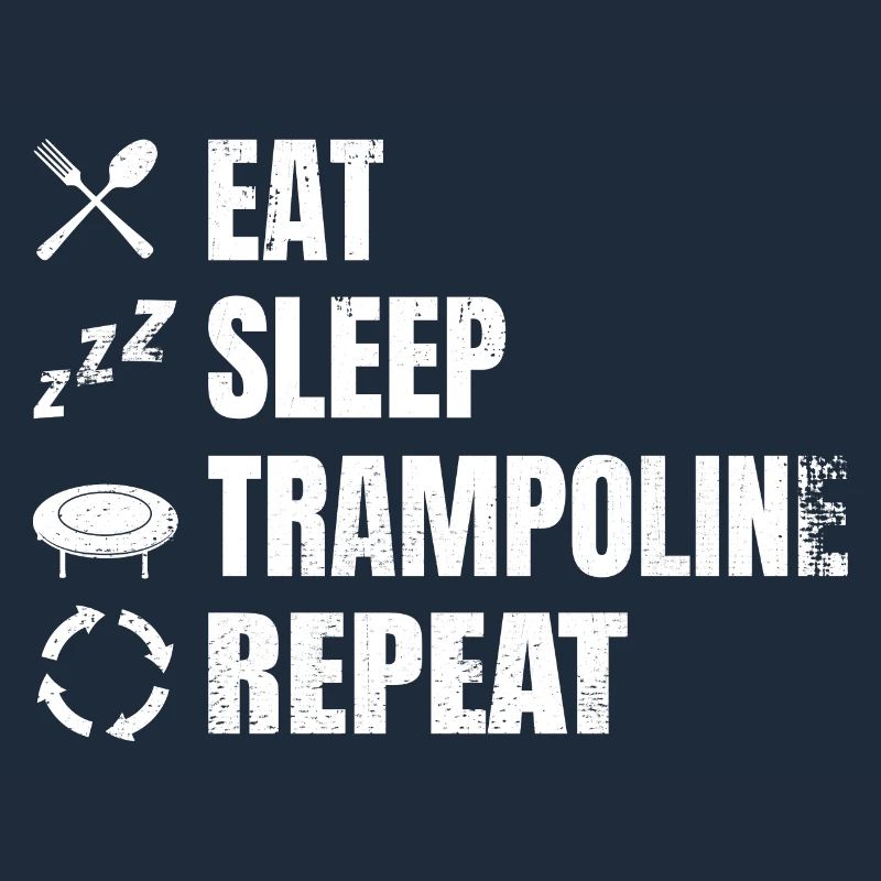 Lustiger Trampolinist Terminplan