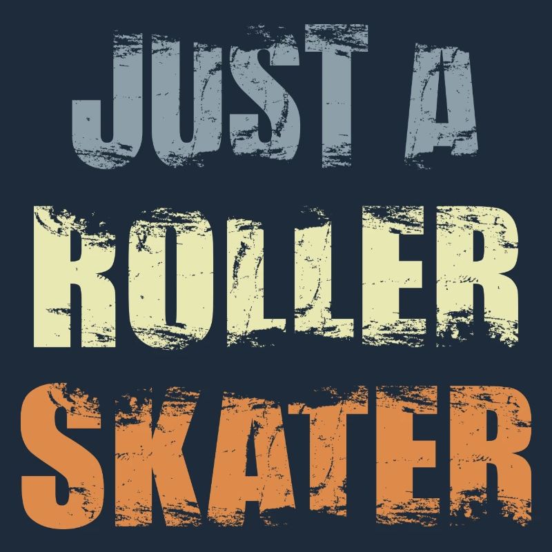 Funny roller skater