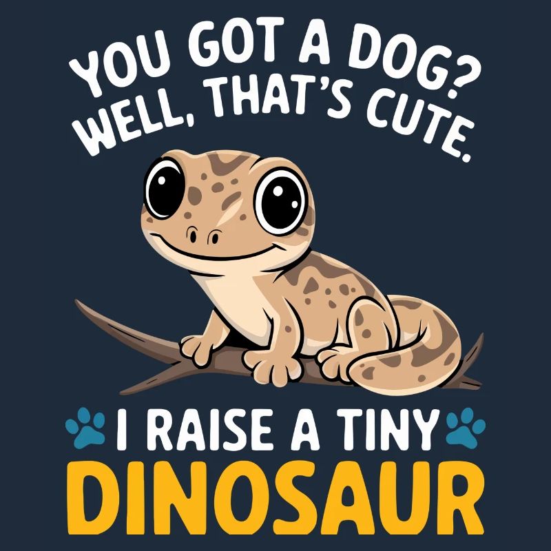 Funny Tiny Dinosaur Lizard