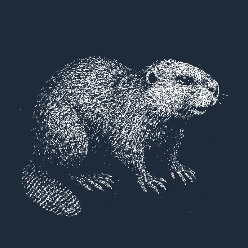 A beaver