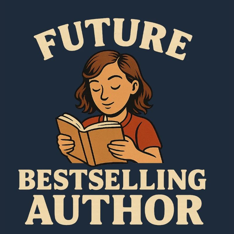 Futuristic Reading Passion Illustration