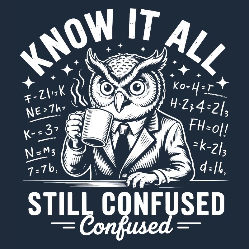 Know It All Owl Still Confused
