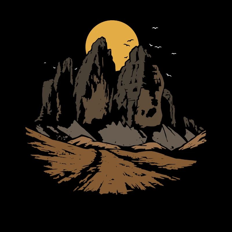 Dolomites Three Peaks Tre Cime di Lavaredo Mountain