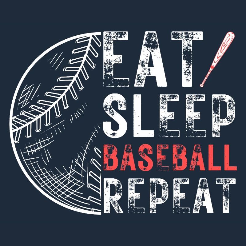 Manger dormir baseball répéter