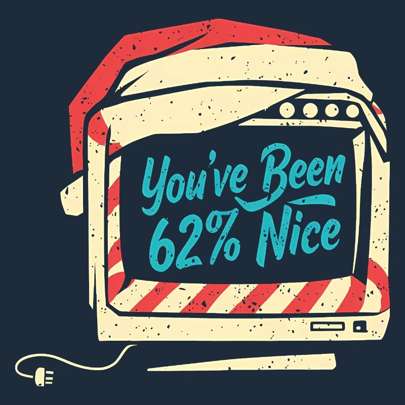 Tech Weihnachtsmann KI Humor Sarkastisch Geschenk