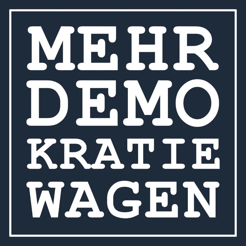 Dare more democracy