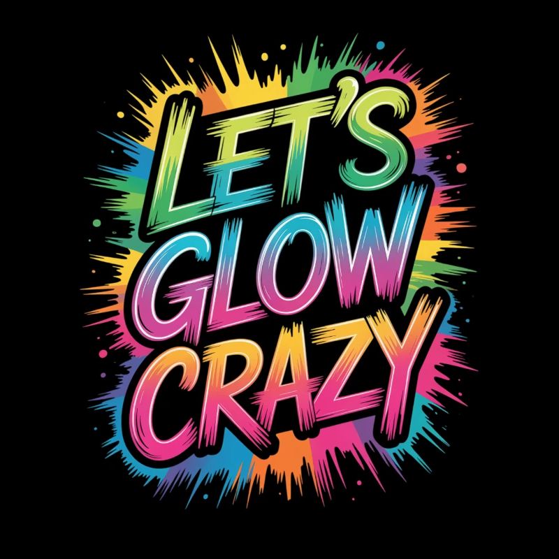 Lunettes de soleil rétro Let’s Glow Crazy
