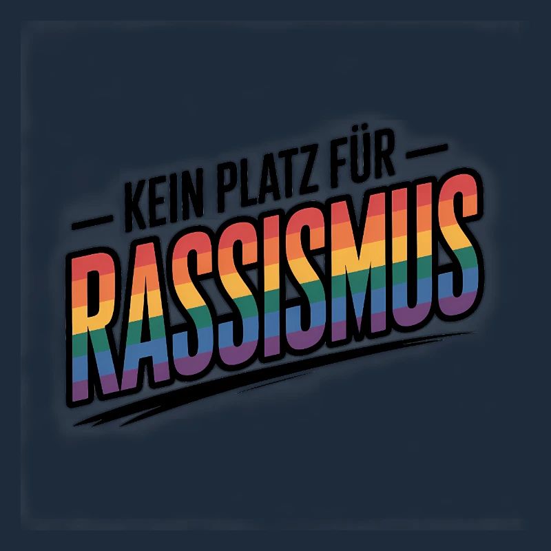 Pas de place pour le racisme - Logo Cool Pride