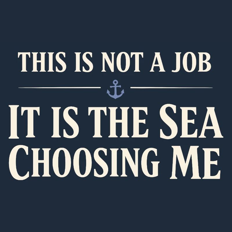 Seamanship Gift for Deckhand Ocean Work
