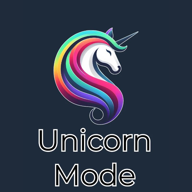 Unicorn Mode Farbexplosion