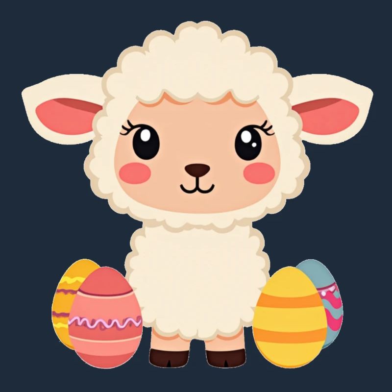 Schaf an Ostern 
