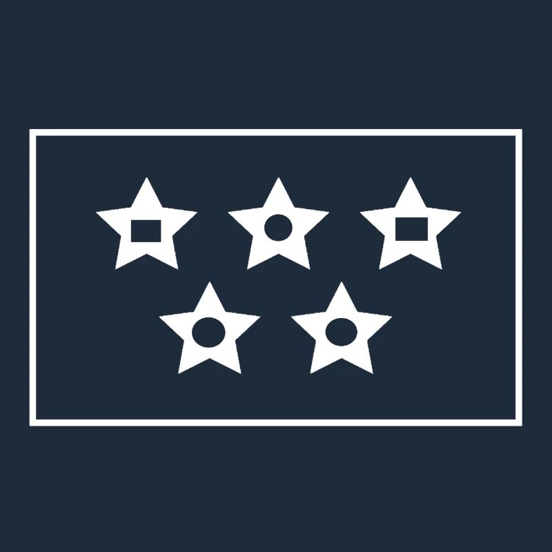 Five Star Contrast Pattern
