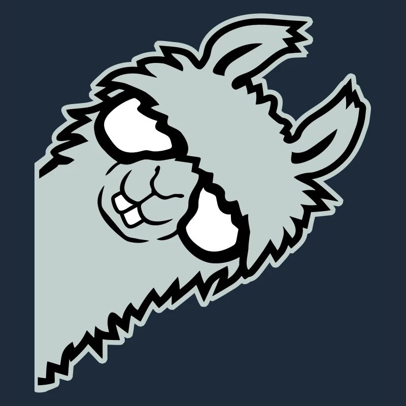 Lama Lugend Selbstgefällig Brille Nerd Lustig Tier