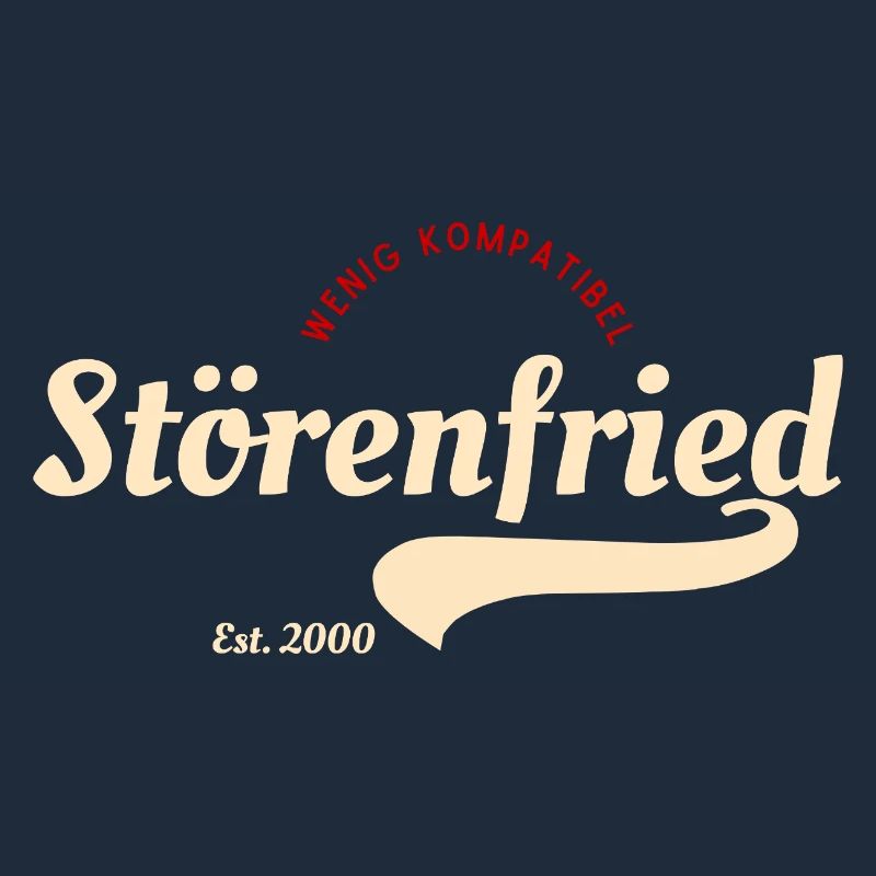 Störenfried Vintage Script Logo