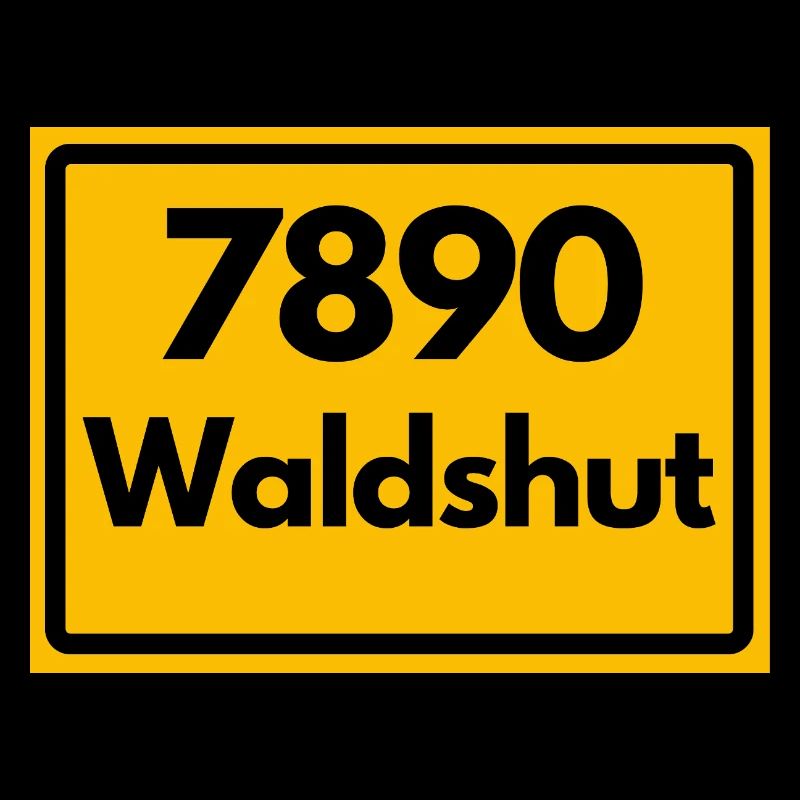 ANCIEN CODE POSTAL RETRO 7890 WALDSHUT HEIMAT