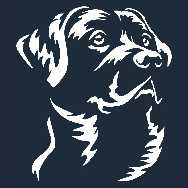 Labrador Head "Black Edition"