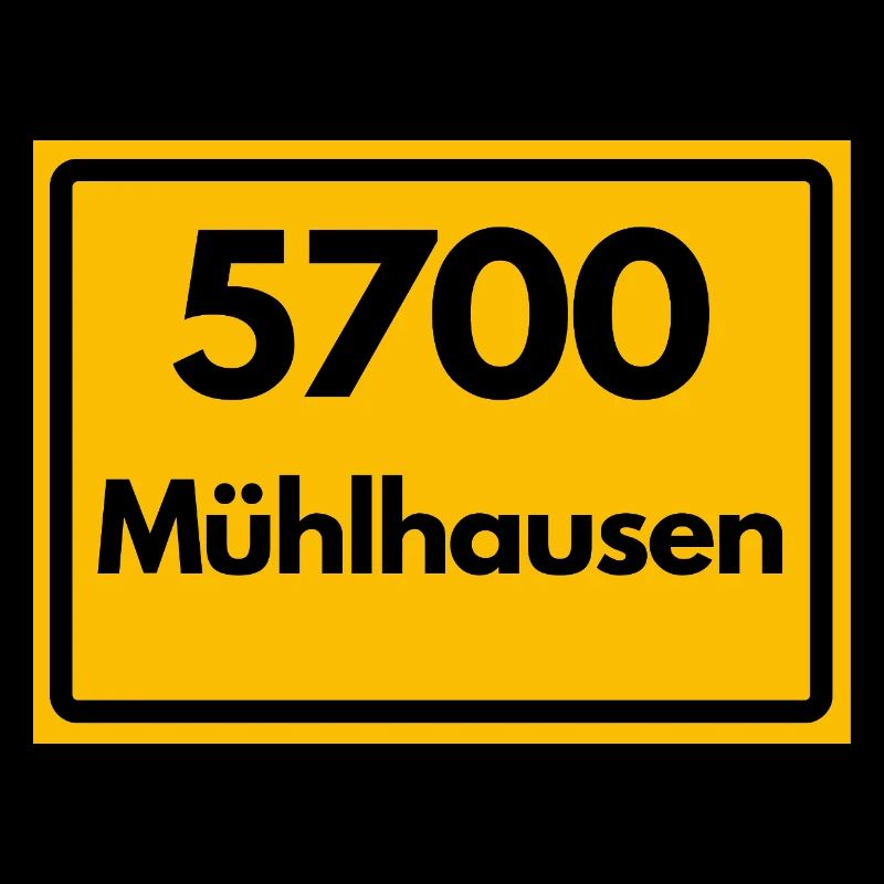 ALTE POSTLEITZAHL 5700 MÜHLHAUSEN HEIMATSTOLZ