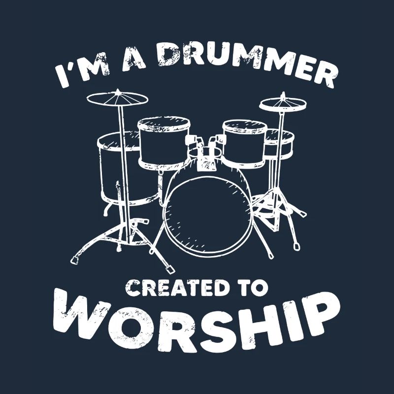 Drummer Worship Graphic Tee