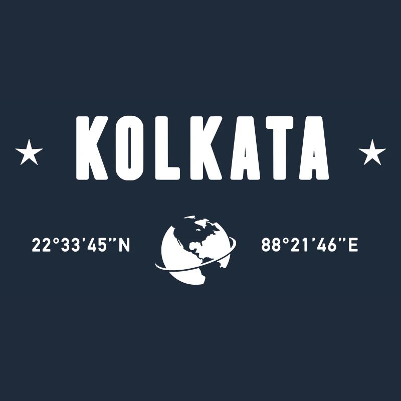 Kolkata India Coordinates Planet Earth