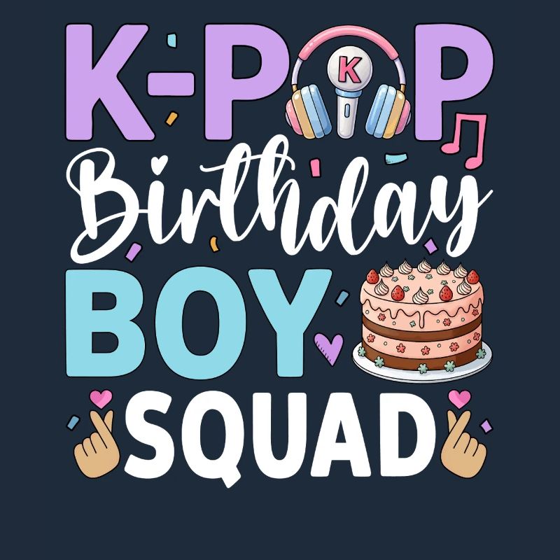K-Pop Birthday Boy Squad