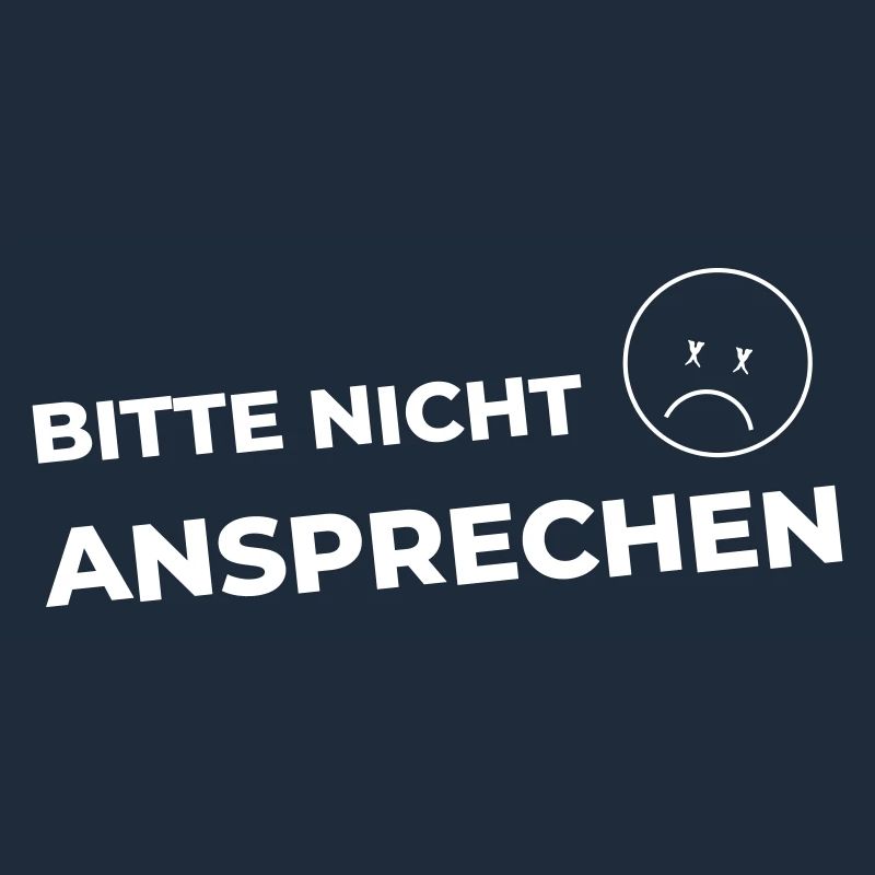 Bitte nicht ansprechen