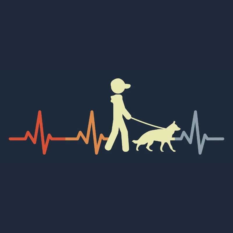 German Shepherd Cardiogram