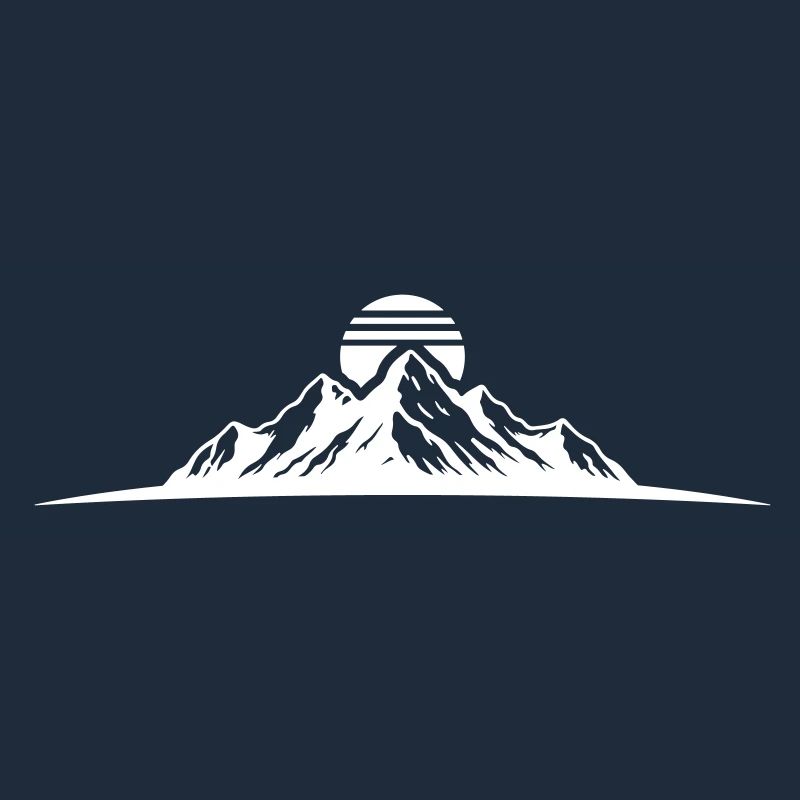 Mountains Summit Silhouette