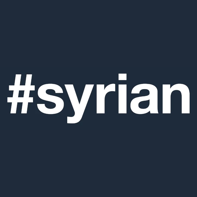 SYRIAN Syrien Hashtag