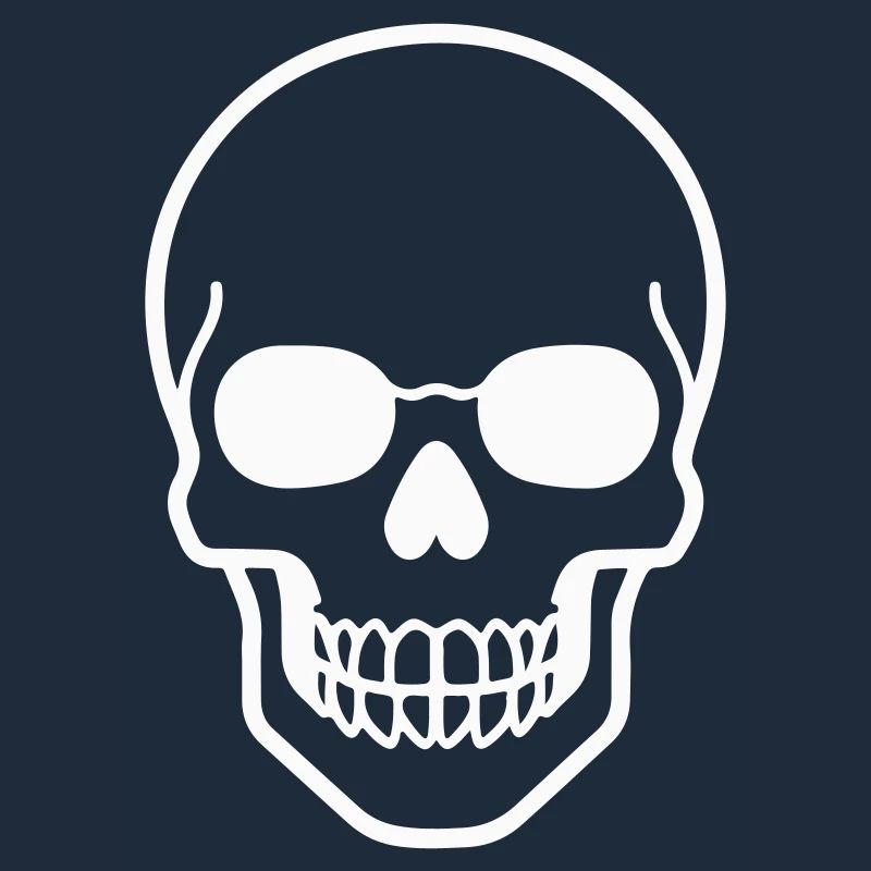 Minimalist skull design