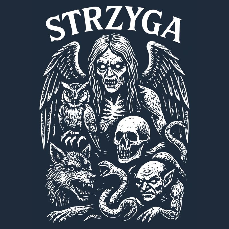 Dark Gothic Mythical Creature Design