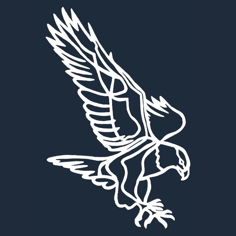 White Eagle in Flight