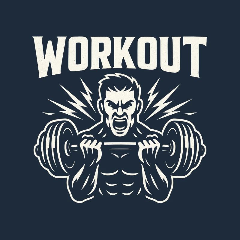 Powerful Heavy Weight Training