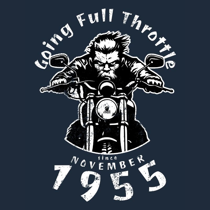 70. Geburtstag Going Full Throttle Since 11/1955