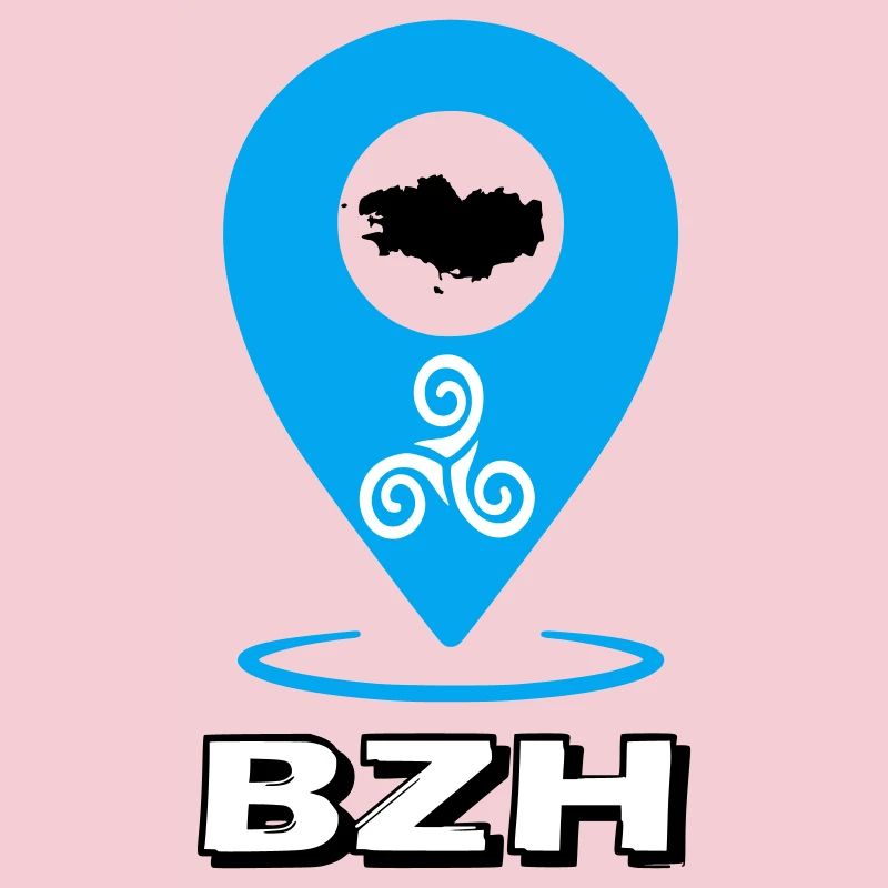Triskel Breizh Bleu