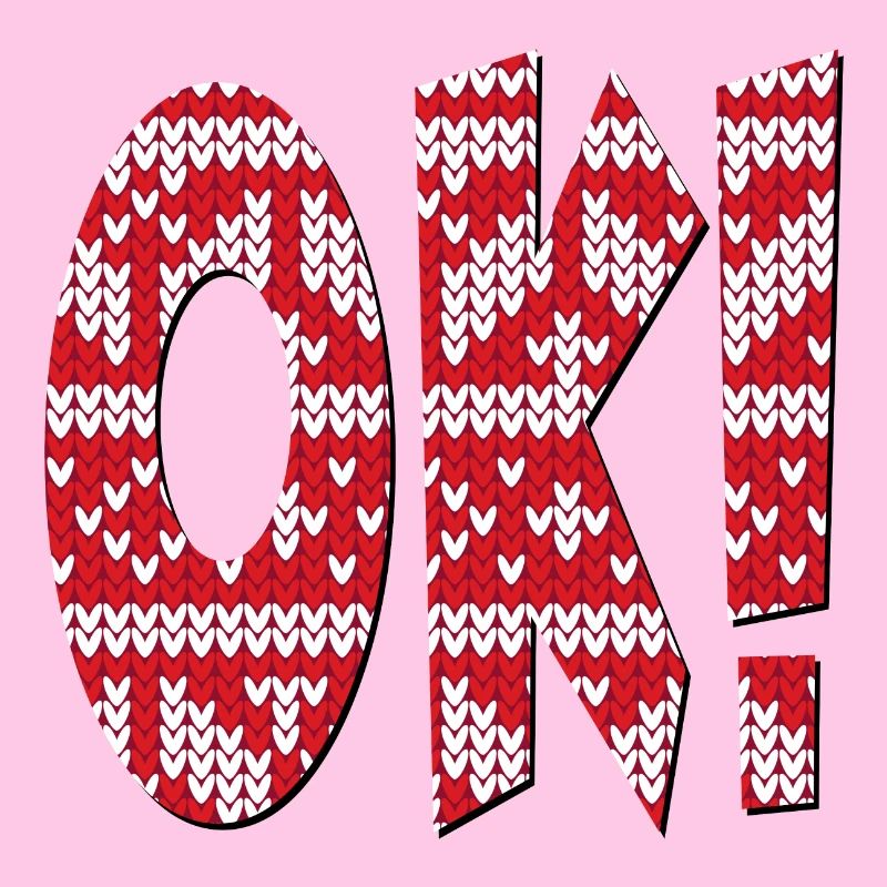 KNITTING PATTERNS OK - APPROVAL SAYINGS