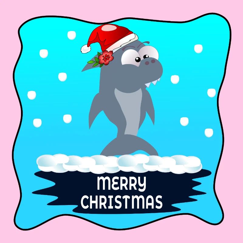 JOYEUX NOËL VOEUX REQUIN