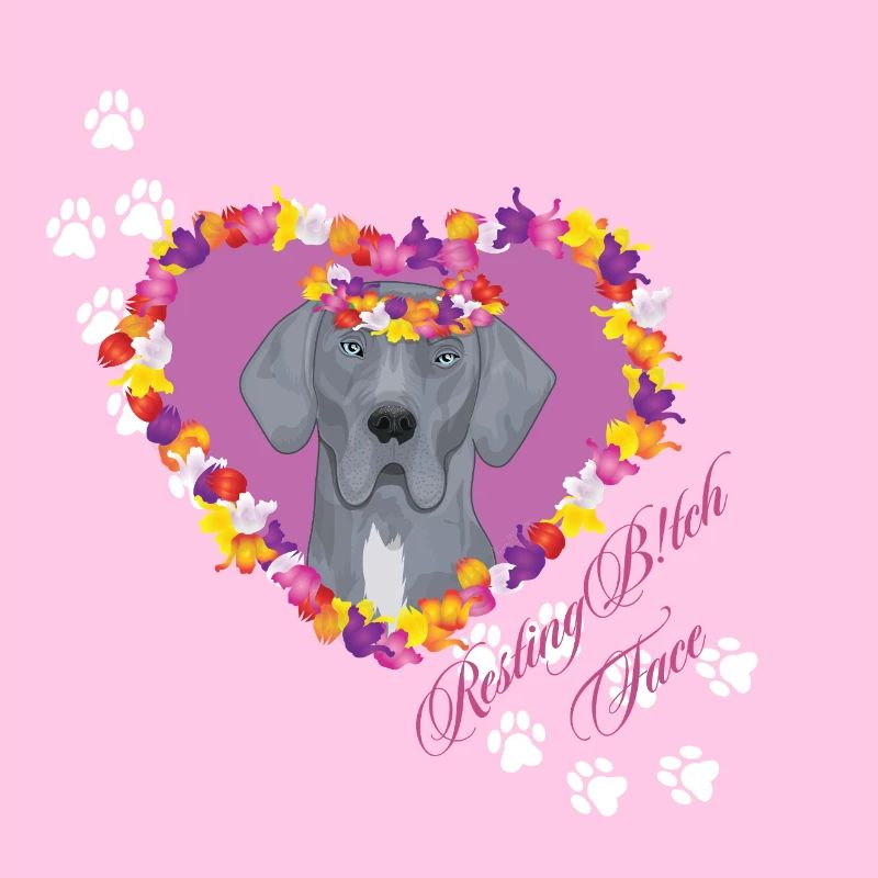 Resting B!tch Face Great Dane