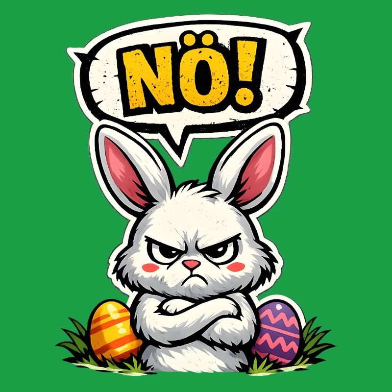 Lower Austrian Bunny Comic Easter Gift