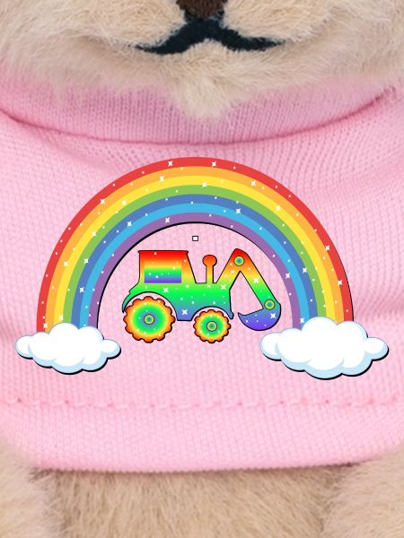 Regenbogen Kinder Bagger