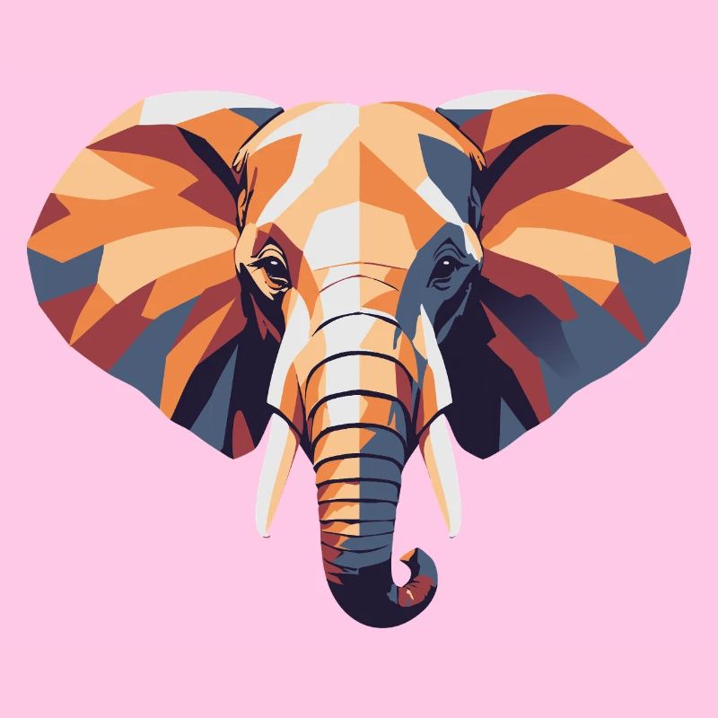 Elefant_farbe_poly