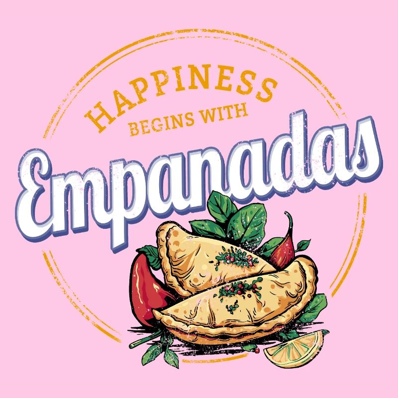 Empanada Snack Vintage Espagne Rétro Dumplings