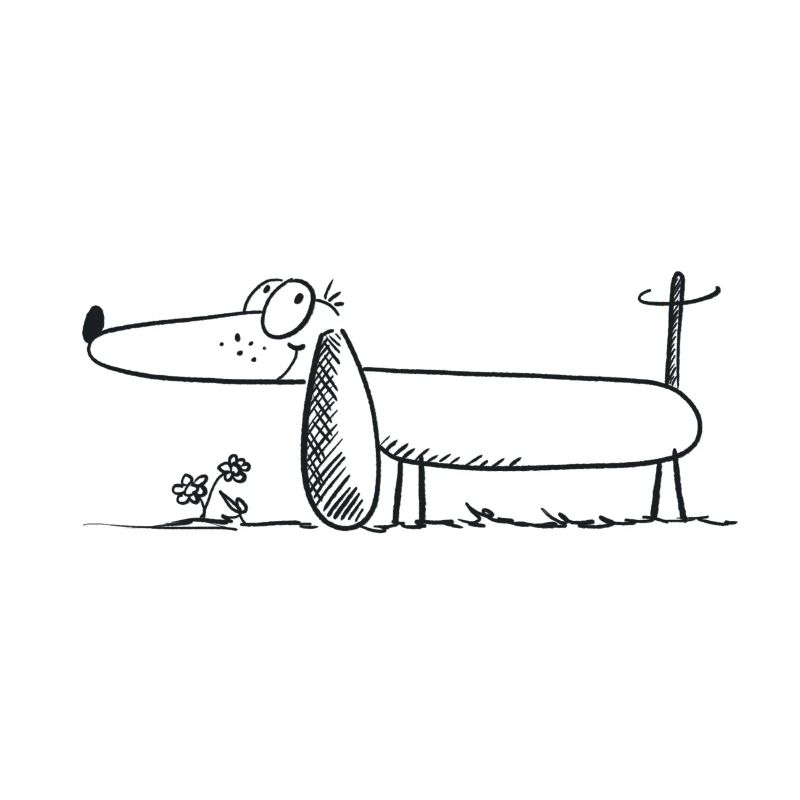 Funny Dachshund Comic Dachshund