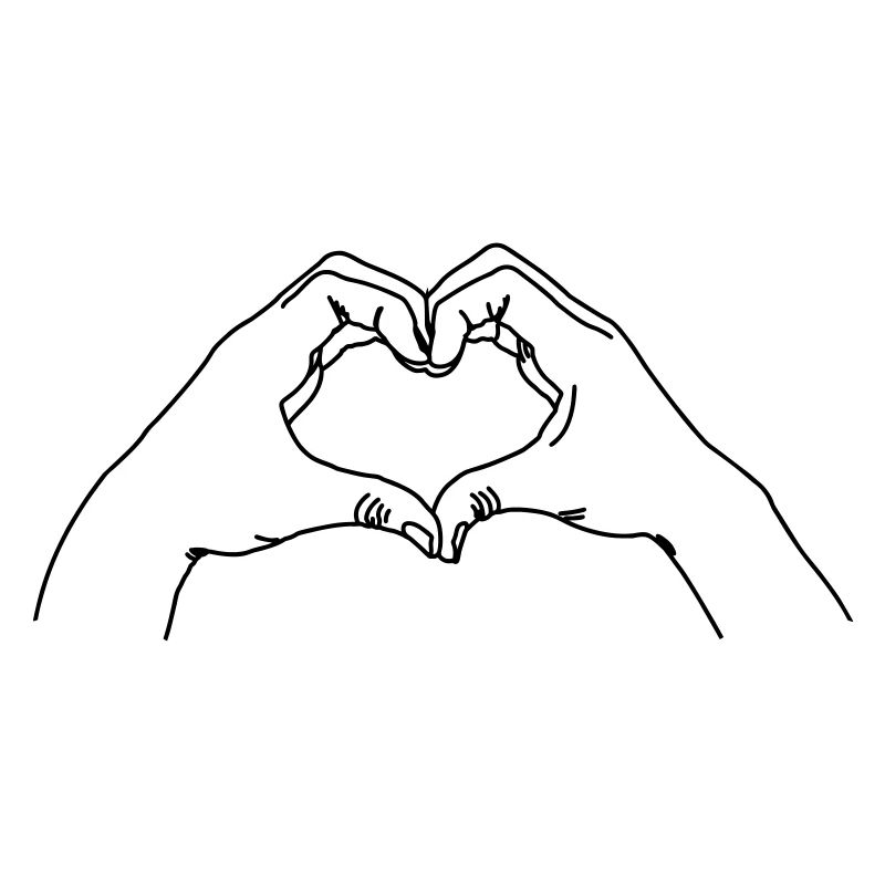 Handgeste LIEBE