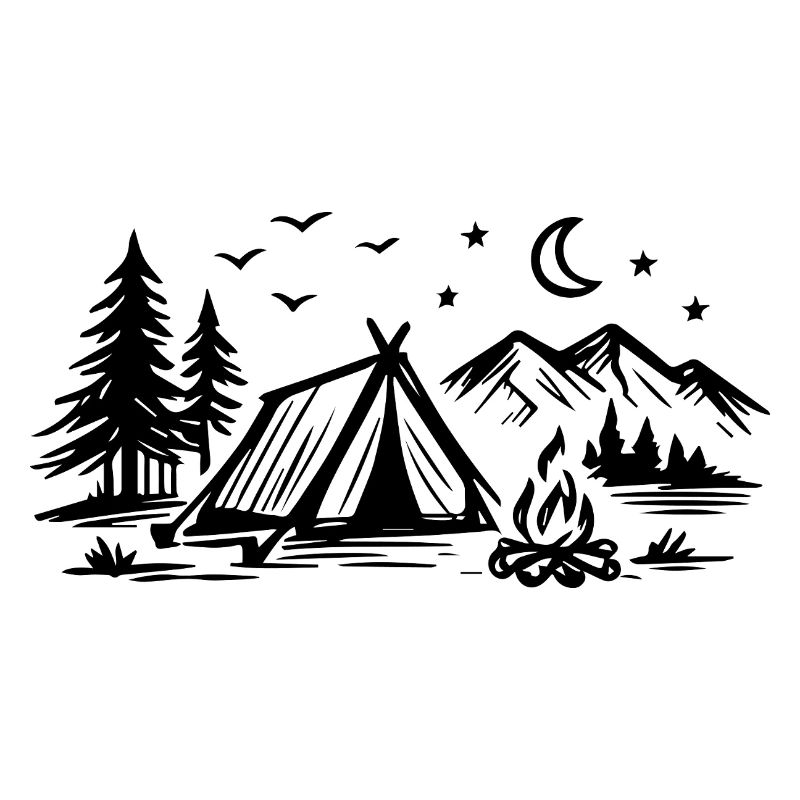 Tente de camping