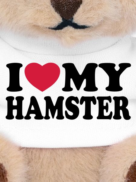 I love my hamster