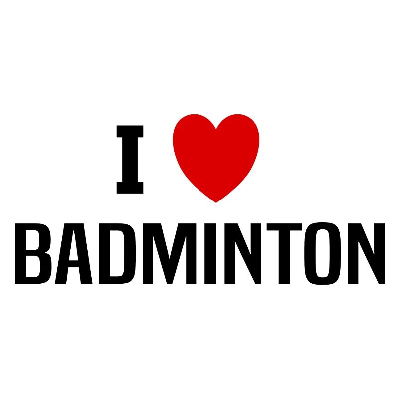Ich liebe Badminton