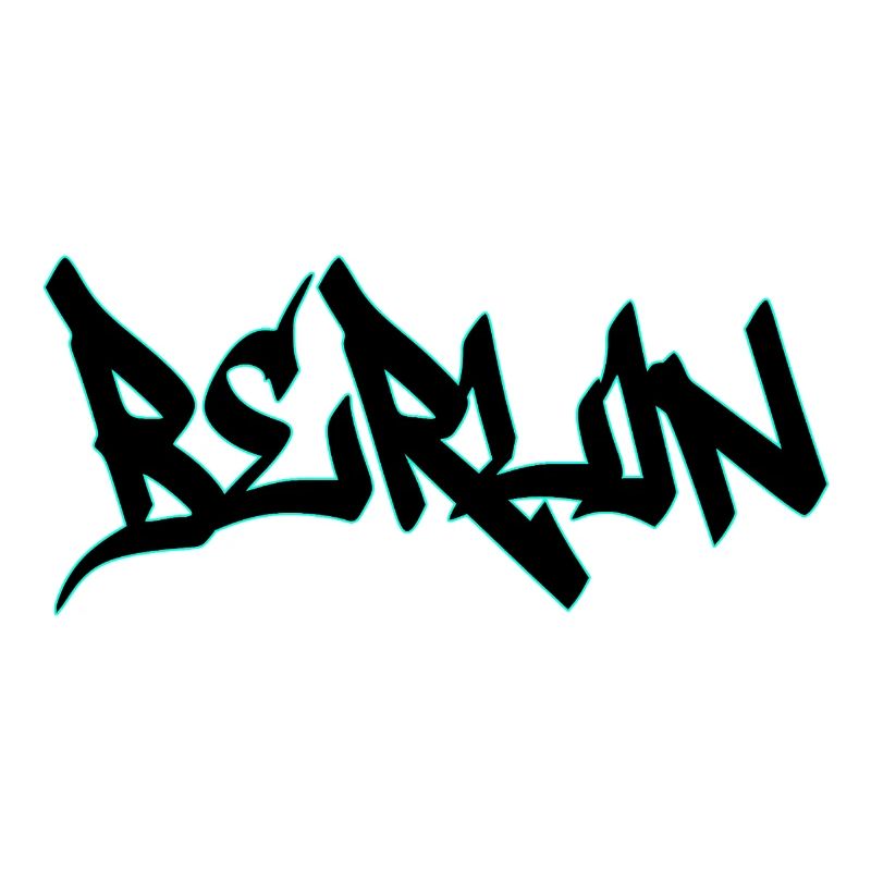 Neon Graffiti Lettering