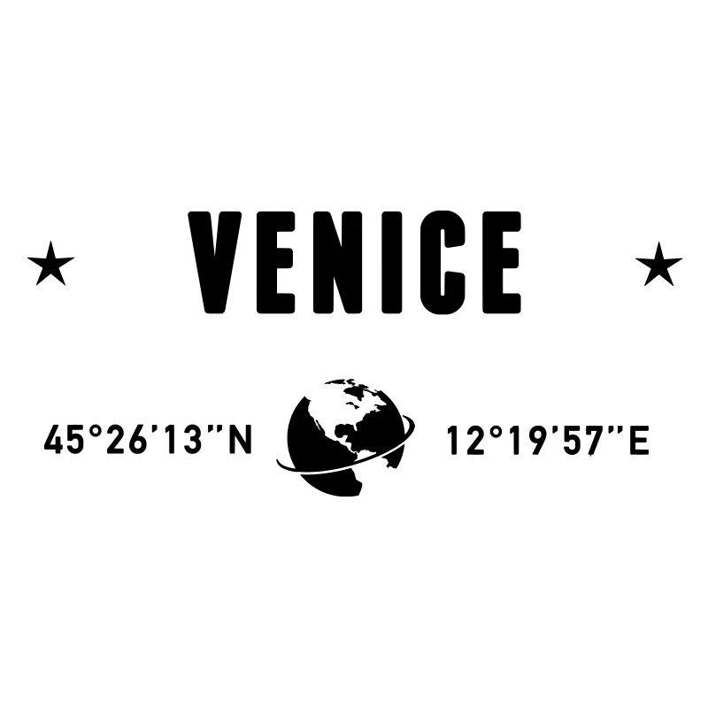Venice Italy Coordinates Gps Globe