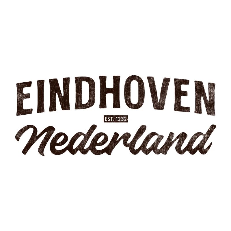 Eindhoven Nederland Script Logo
