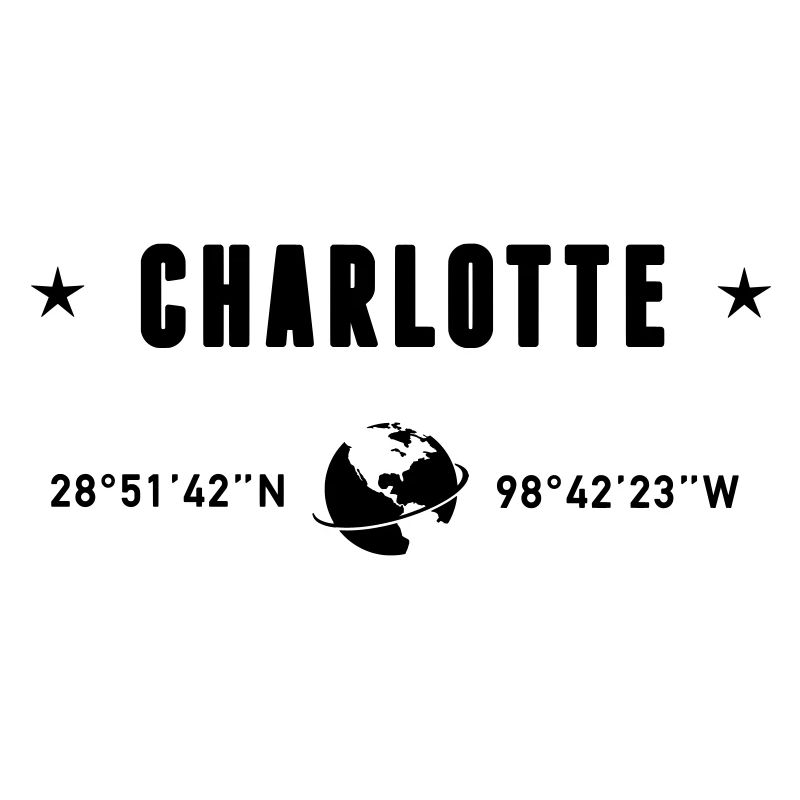 Coordonnées Globe de Charlotte, Caroline du Nord